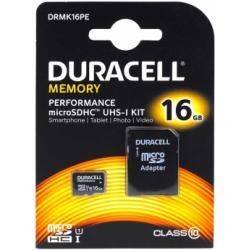 paměťová karta Duracell microSDHC  UHS-I s adaptérem
