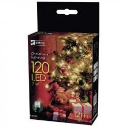 120 LED vánoční osvětlení 12M IP44 denní světlo__8