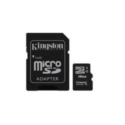 paměťová karta Kingston microSDHC 16GB Class 4 (blistr)