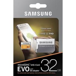 paměťová karta Samsung microSDHC EVO 32GB UHS-I vč.adapteru Class 10__1