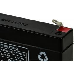 Powery olověná baterie (multipower) MP1,2-6 nahrazuje Panasonic LC-R061R3PG__2