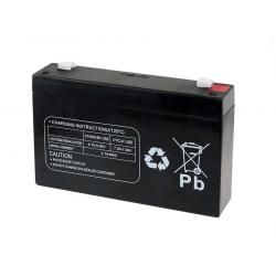 Powery olověná baterie (multipower) MP7-6 nahrazuje Panasonic LC-R067R2P__1