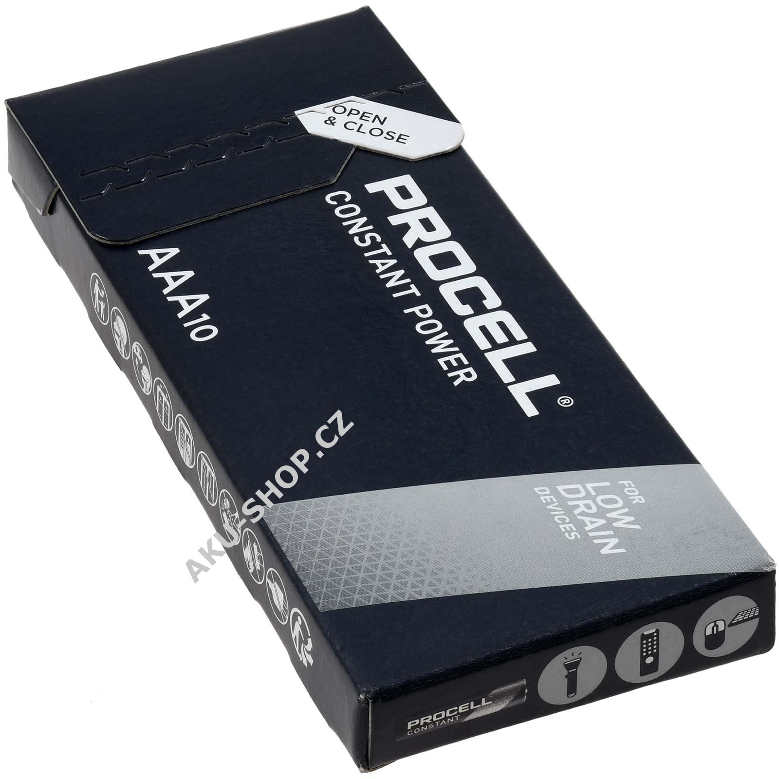 Micro Lr03 Procell Constant baterie LR03 Micro AAA alkalická 1,5V 10ks balení ...