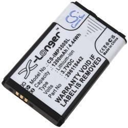 Powery Ingenico 296118442 1200mAh Li-Ion 3,7V - neoriginální