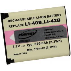 Powery BenQ E1460 620mAh Li-Ion 3,7V - neoriginální