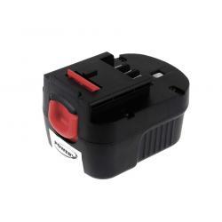 Powery Black & Decker A12E 2000mAh NiMH 12V - neoriginální