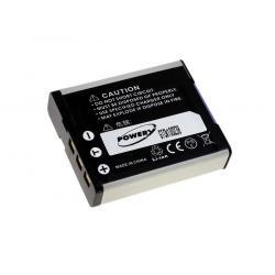 Powery Casio Exilim EX-ZR100 1400mAh Li-Ion 3,7V - neoriginální