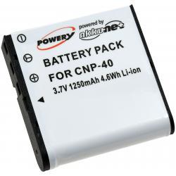 Powery Casio NP-40DBA 1250mAh Li-Ion 3,7V - neoriginální