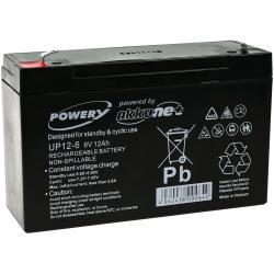 Powery dětská autíčka, motorky 6V 12Ah (nahrazuje 10Ah) - Lead-Acid - neoriginální