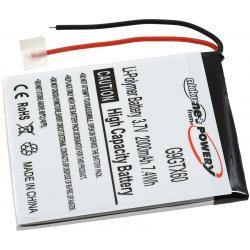 Powery GPS, Navigation NavGear GTX-60 2000mAh Li-Pol 3,7V - neoriginální