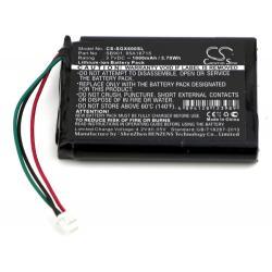 Powery Mikrofon Shure MXW1 1000mAh Li-Ion 3,7V - neoriginální