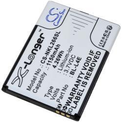 Powery Nokia 2660 Flip 4G Handy 1150mAh Li-Ion 3,7V - neoriginální