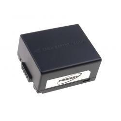 Powery Panasonic Lumix DMC-GF1 1250mAh Li-Ion 7,4V - neoriginální