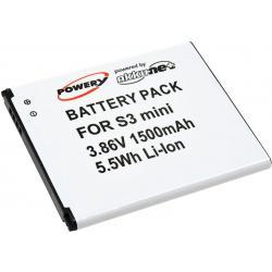 Powery Samsung Galaxy S3 mini 1500mAh Li-Ion 3,8V - neoriginální