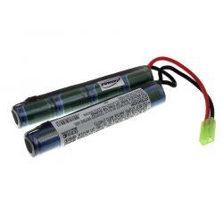 akumulátor pro Softair-Waffen 9,6V-1500mAh (4+4 Zellen in Reihe)