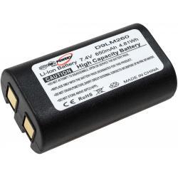 Powery Dymo LabelManager 260 650mAh Li-Ion 7,4V - neoriginální