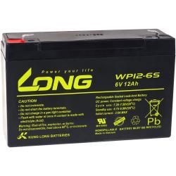 Powery WP12-6S kompatibilní s YUASA NP12-6 6V 12Ah - KungLong Lead-Acid - neoriginální