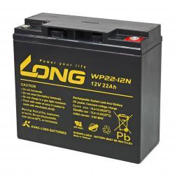 Powery WP22-12N hluboký cyklus - KungLong 22Ah Lead-Acid 12V - neoriginální