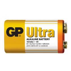GP Ultra baterie 1604G 1ks v balení - Alkalická 9V - originální