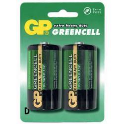 baterie 13G R20 blistr - GP Greencell