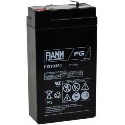 FIAMM Blei aku FG10381 6V 3,8Ah originál