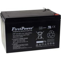 FirstPower náhradní aku FP12120 12Ah 12V VdS nahrazuje Panasonic LC-RA1212PG originál