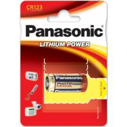 Foto baterie 123 CR123A RCR123 1ks v balení - Panasonic Photo Power originál