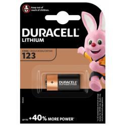 foto baterie LR123 1ks v balení - Duracell Ultra