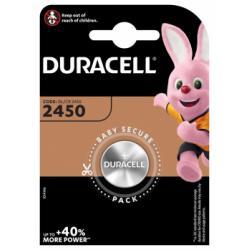 knoflíková baterie CR2450 1ks v balení - Duracell