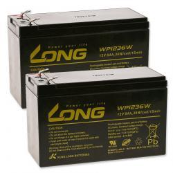 KungLong Blei-Gel-akumulátor pro UPS APC Back-UPS BR1500I 9Ah 12V (nahrazuje také 7,2Ah / 7Ah) origi