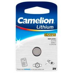 lithiové knoflíkové články Camelion CR1216 1ks balení originál