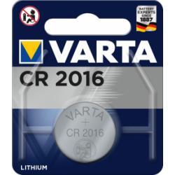 Varta Litiový knoflíkový článek, baterie CR 2016, IEC CR2016, také DL2016, 3V 1ks balení o