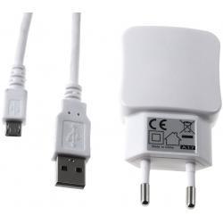 Powery Nabíjecí adaptér s 2x USB 2,1A vč. kabelu pro Samsung Galaxy S4 / S4 mini