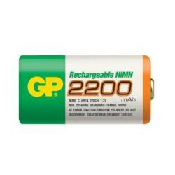 Nabíjecí baterie R14 C 2200mAh NiMh malé mono - GP