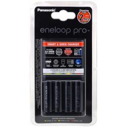 Panasonic Nabíječka eneloop BQ-CC55E vč. 4 ks AA eneloop Pro 2500mAh NiMH 100-240V - originální