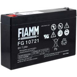 Olověná baterie FG10721 6V 7,2Ah - FIAMM originál