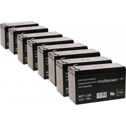 Powery UPS APC Smart-UPS XL 3000 RM 3U / RBC12 - Multipower 7Ah Lead-Acid 12V - neoriginální