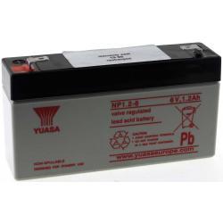 YUASA NP1.2-6 - 1200mAh Lead-Acid 6V - originální