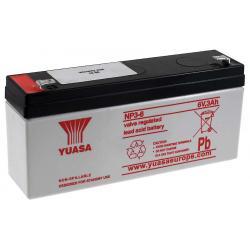 YUASA NP3-6 - 3000mAh Lead-Acid 6V - originální