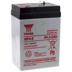 YUASA NP4-6 - 4000mAh Lead-Acid 6V - originální