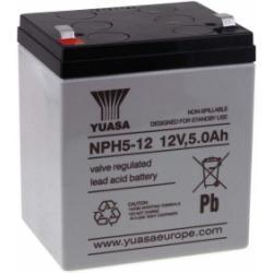 YUASA NPH5-12 (zvýšený výkon) - 5000mAh Lead-Acid 12V - originální