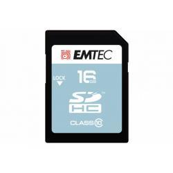 Paměťová karta EMTEC SDHC 16GB blistr Class 10