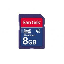 paměťová karta SanDisk SDHC 8GB Class2