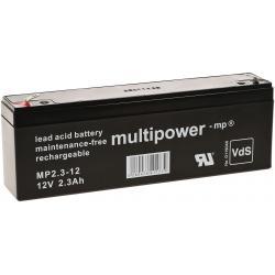 Powery (multipower) MP2,3-12 nahrazuje Panasonic LC-R122R2PG 2,3Ah Lead-Acid 12V - neoriginální