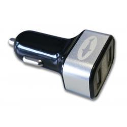 Powery USB nabíječka do auta s výstupem (s ukazatelem proudu) 3,1A 5V - neoriginální