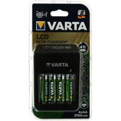 Varta Steckerlader / nabíječka s LCD-Anzeige und USB vč. 4x Varta AA-aku R2U 2100mAh originál