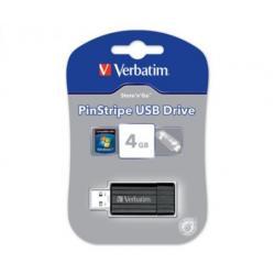 Verbatim USB flash disk PinStripe 4GB