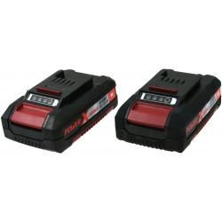 2x Einhell Power X-Change Li-Ion 18V 2,0Ah pro Power X-Change Geräte originál