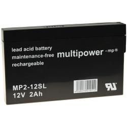 Akumulátor MP2-12SL 12V - Powery