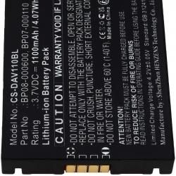 akumulátor pro čtečka čárových kódů Datalogic Memor X3 / Memor NFP / Typ BP07-000110__2